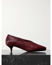 St. Agni - Escarpins En Façon Poulain À Finitions En Cuir - Lyst