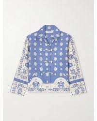 Alix Of Bohemia - Printed Linen Jacket - Lyst