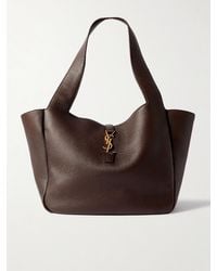 Saint Laurent - Sac À Main En Cuir Texturé Le 5 À 7 Bea - Lyst