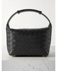 Bottega Veneta - Mini Wallace Intrecciato Leather Shoulder Bag - Lyst
