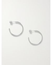 Jennifer Fisher - Mini Thread-Plated Hoop Earrings - Lyst