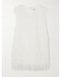 Loulou de Saison - Yasmin Fringed Voile Top - Lyst