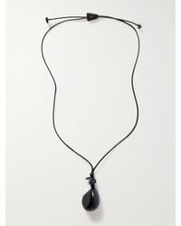 Hunting Season - The Pendant Tagua And Leather Necklace - Lyst