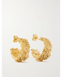 Alighieri - Net Sustain The Rocky Road-Plated Hoop Earrings - Lyst