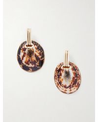 Tory Burch - Shell Drop Earrings - Lyst