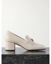 Gucci - Lady Horsebit-Detailed Leather Pumps - Lyst