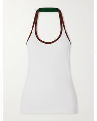 Gucci - Heavy Cotton Rib Tank Top - Lyst