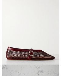 Alaïa - Mesh Ballet Flats - Lyst