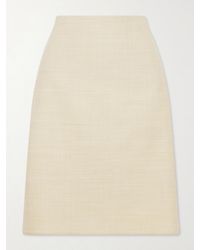 Calvin Klein - Lunas Wool Midi Skirt - Lyst