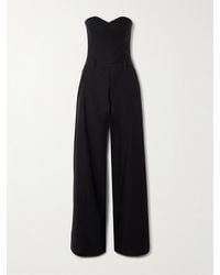 Rivet Utility - Dynamite Strapless Stretch-Twill Jumpsuit - Lyst