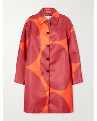 Dries Van Noten - Polka-Dot Duchesse Satin Coat - Lyst