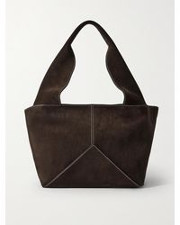 Metier - Market Weekend Medium Suede Tote - Lyst