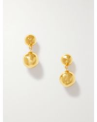 LIE STUDIO - Boucles D'Oreilles En Plaqué Or The Caroline - Lyst