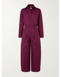 Rivet Utility - New Yorker Cropped Cotton-Ripstop Jumpsuit - Lyst