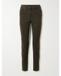 James Purdey & Sons - Hose Mit Schmalem Bein Aus Stretch-Twill Aus Einer Mischung Aus Baumwolle, Tencel Und Seide - Lyst
