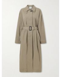 Studio Nicholson - Campion Belted Crinkled-Shell Trench Coat - Lyst