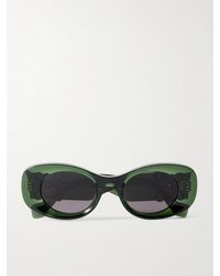 Loewe - Anagram Oversized Cat-Eye Acetate Sunglasses - Lyst