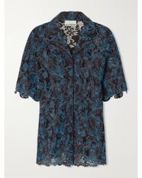 ALÉMAIS - Francine Guipure Lace Shirt - Lyst