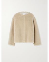 Max Mara - Panno Alpaca, Wool And Silk Teddy Jacket - Lyst