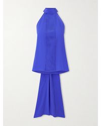 Tom Ford - Pleated Silk-Crepe De Chine Blouse - Lyst