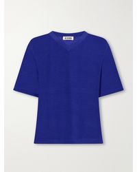 B Sides - Merino Wool T-Shirt - Lyst