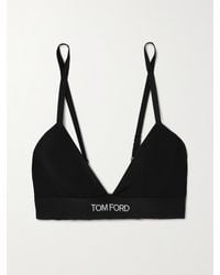 Tom Ford - Stretch-Modal Jersey Soft-Cup Triangle Bra - Lyst