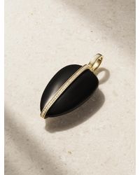 BY PARIAH - Net Sustain Pebble 14-Karat Recycled, Onyx And Diamond Pendant - Lyst