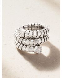 Marina B - Trisola 18-Karat Diamond Ring - Lyst