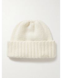 Saint Laurent - Ribbed Cashmere Beanie - Lyst