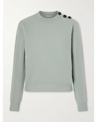 Blazé Milano - Racka Ribbed-Knit Wool And Cashmere-Blend Sweater - Lyst