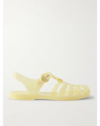 Gucci - Fisherman Embellished Rubber Sandals - Lyst