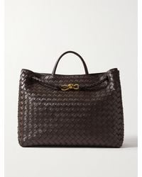Bottega Veneta - Andiamo Große Tote Aus Intrecciato-Leder Mit Verzierung - Lyst