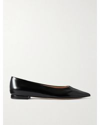Gianvito Rossi - Robbie Ballerinas Aus Glanzleder - Lyst