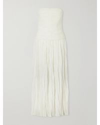 Jonathan Simkhai - Danielle Crinkled Bustier Gown - Lyst