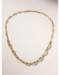 L'Atelier Nawbar - Atom 18-Karat And Enamel Necklace - Lyst