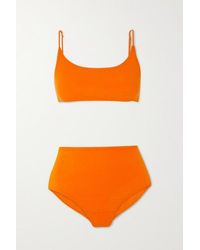 Rejina Pyo + Net Sustain Imogen Bikini Aus Jersey - Orange