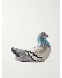 Judith Leiber - Pigeon Crystal-Embellished-Tone Clutch - Lyst
