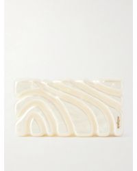 Cult Gaia - Aura Embellished Acrylic Clutch - Lyst