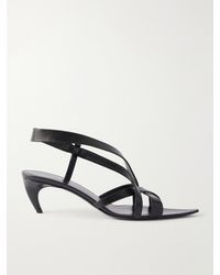 KHAITE - Sadie 55 Leather Sandals - Lyst