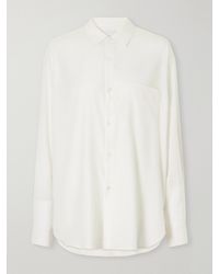 Ssstein - Cotton And Silk-Blend Shirt - Lyst