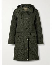 Burberry - Wattierte Kapuzenjacke Aus Gestepptem Shell - Lyst