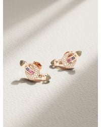 ANANYA - Chakra 18-Karat Rose Multi-Stone Earrings - Lyst