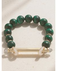 ANANYA - Jumbo Chakra 18-Karat Multi-Stone Bracelet - Lyst