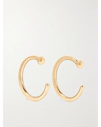 Melissa Joy Manning - 14-Karat Hoop Earrings - Lyst