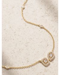 Messika - My Twin 18-Karat Diamond Necklace - Lyst