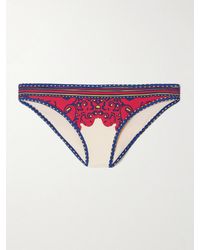 La DoubleJ - Printed Bikini Briefs - Lyst