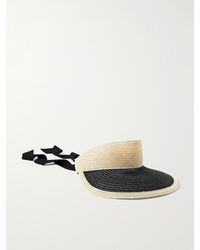 Eugenia Kim - Ricky Grosgrain-Trimmed Hemp Visor - Lyst