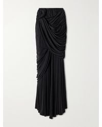 Heirlome - Effie Draped Silk-Jersey Maxi Dress - Lyst