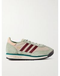 adidas Originals - Sl 72 Rs Leather And Suede-Trimmed Mesh Sneakers - Lyst