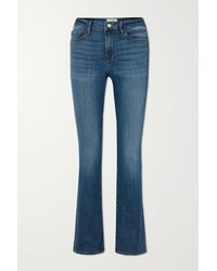 FRAME - Le Mini Boot Mid-rise Jeans - Lyst